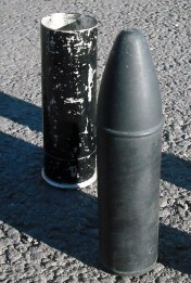 The rubber bullet